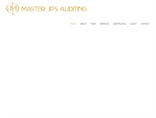 Tablet Screenshot of masterauditing.com